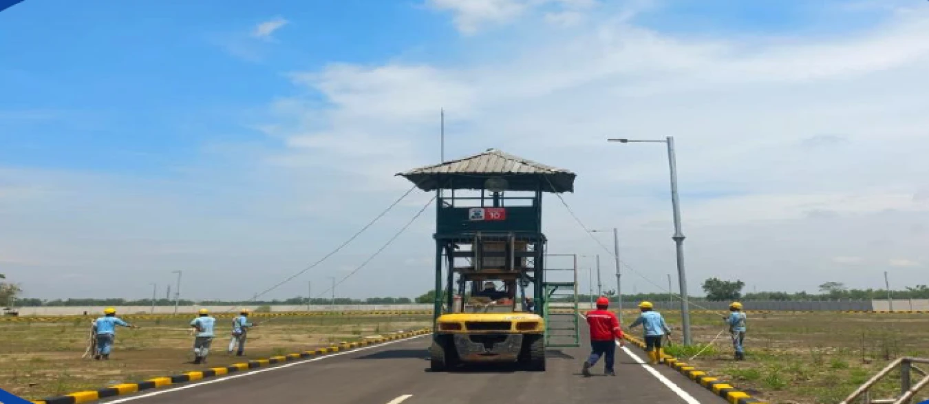 CIVIL WORK PONDASI PJU & SECURITY TOWER