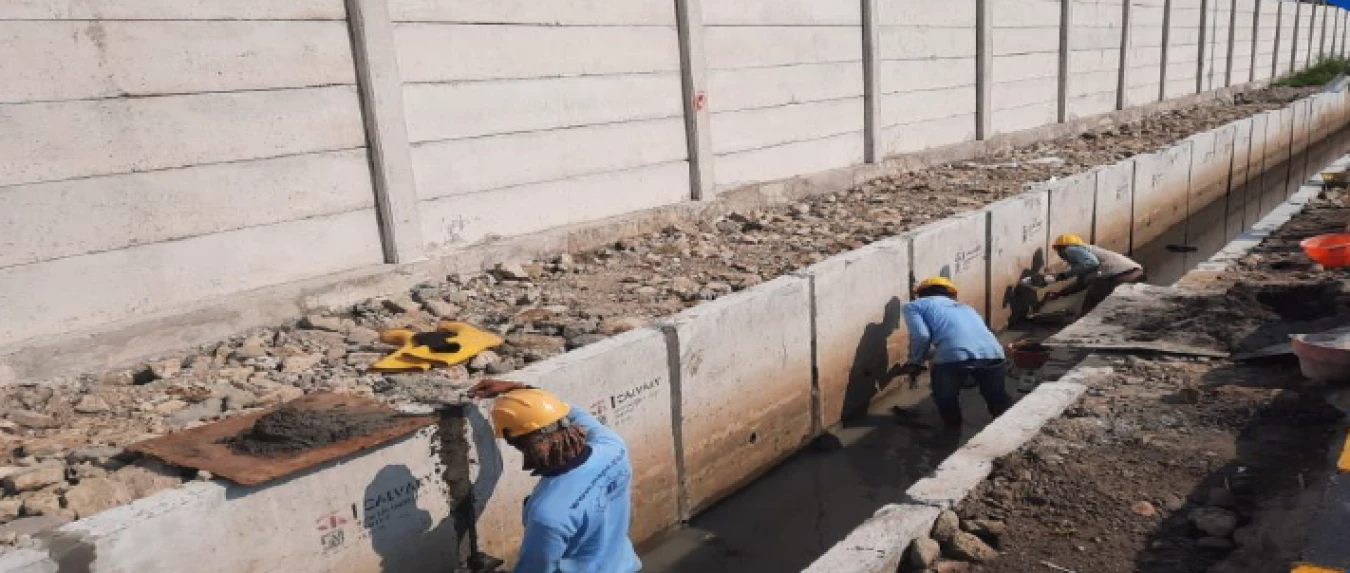 CIVIL WORK SALURAN UTARA ADR TO FGA
