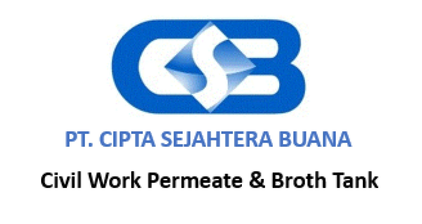 CIVIL WORK PERMEATE & BROTH TANK