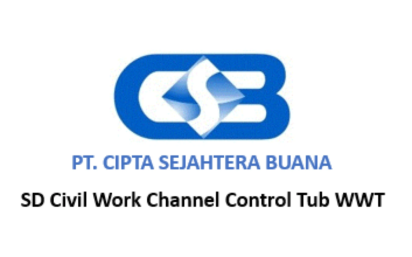 SD CIVIL WORK CHANNEL CONTROL TUB WWT