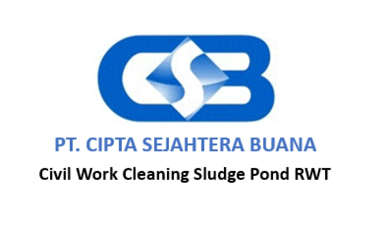 CIVIL WORK CLEANING SLUDGE POND RWT