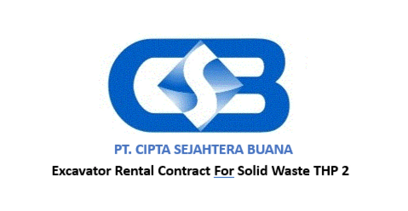 EXCAVATOR RENTAL CONTRACT FOR SOLID WASTE THP 2