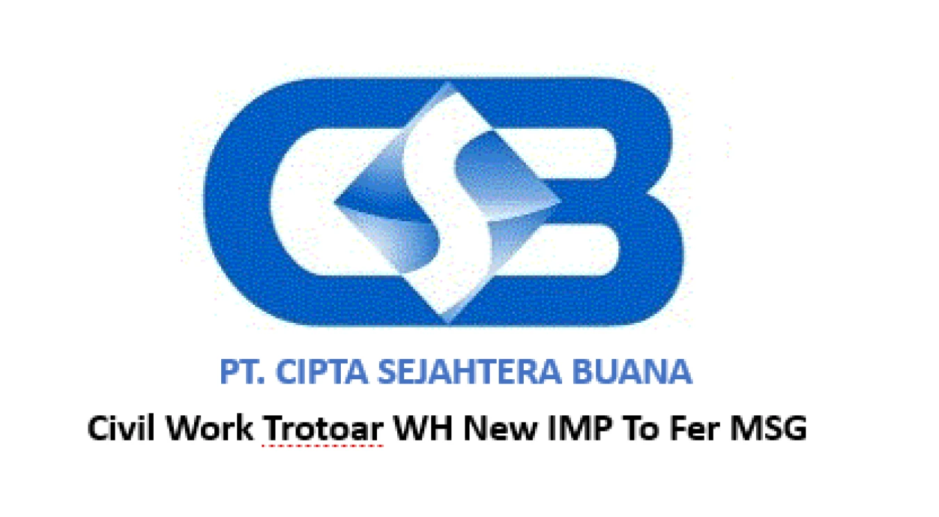 CIVIL WORK TROTOAR WH NEW IMP TO FER MSG