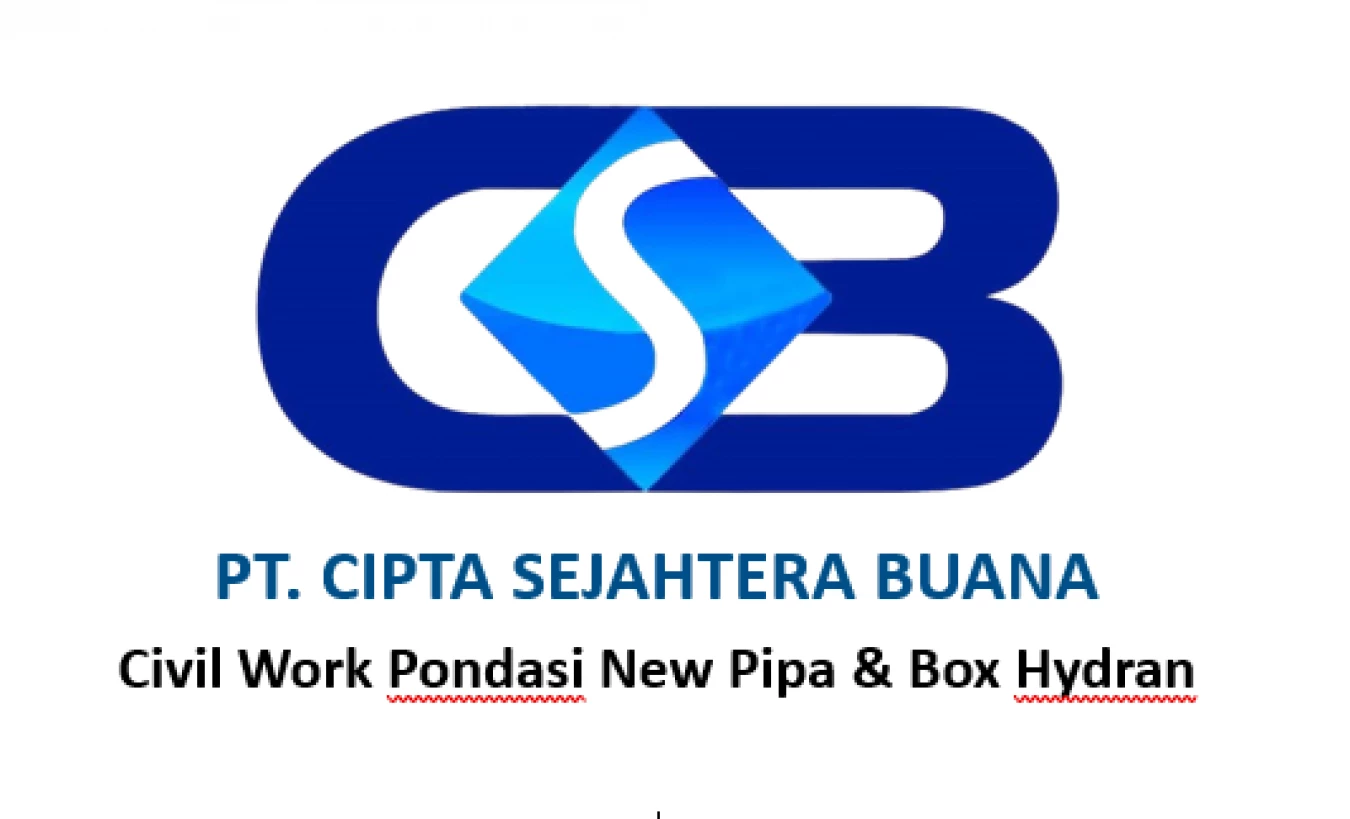 CIVIL WORK PONDASI NEW PIPA & BOX HYDRAN
