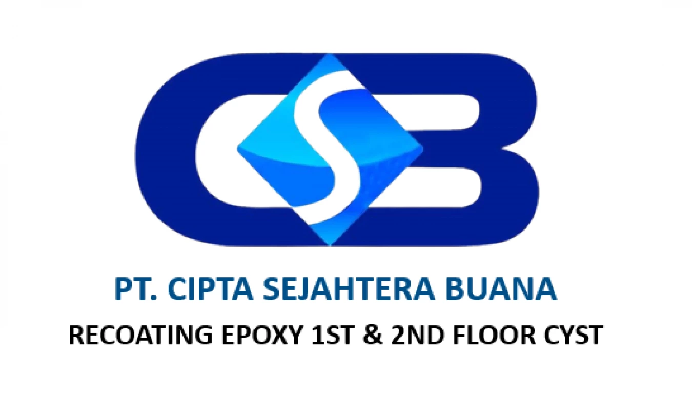 RECOATING EPOXY 1ST & 2ND FLOOR CYST