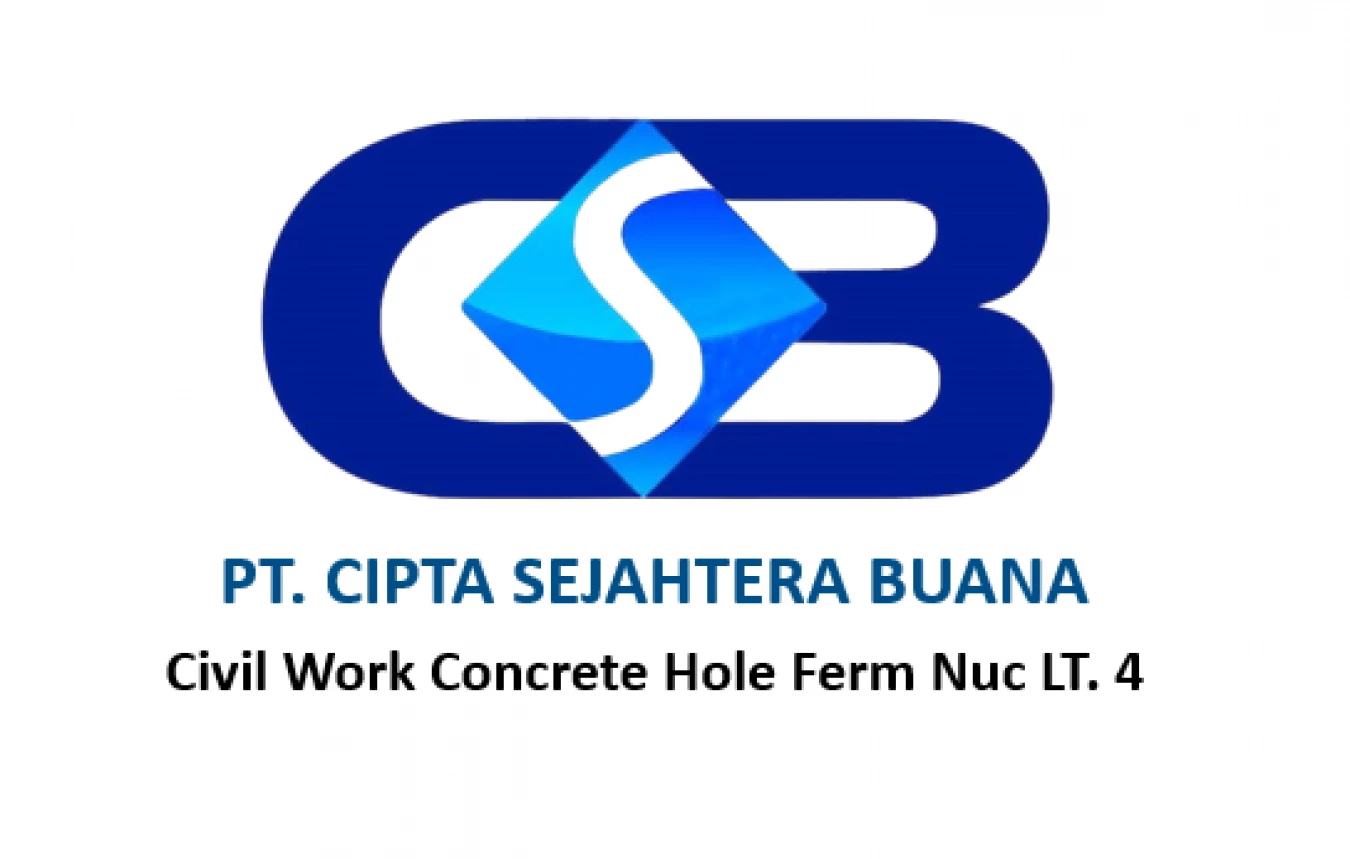 CIVIL WORK CONCREATE HOLE FERM NUC LT. 4