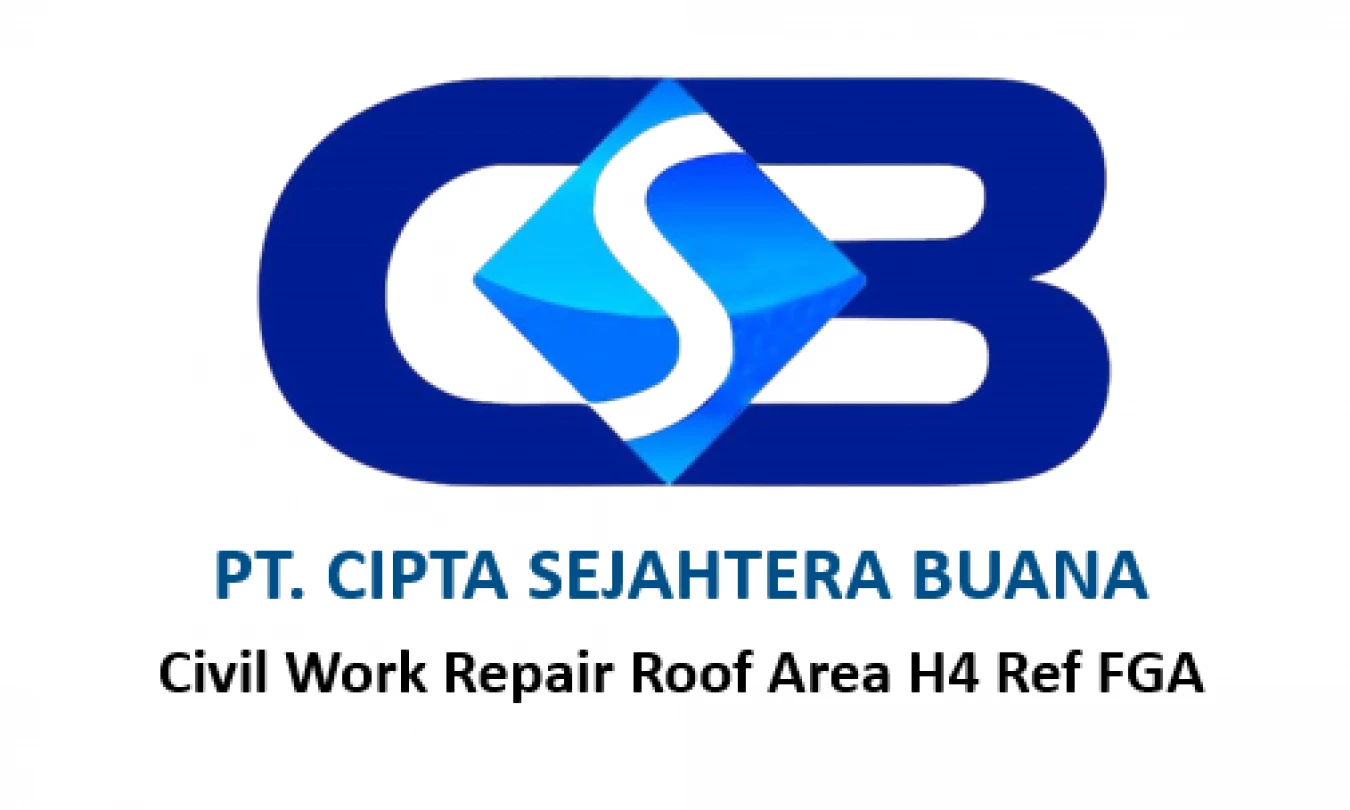 CIVIL WORK REPAIR ROOF AREA H4 REF FGA